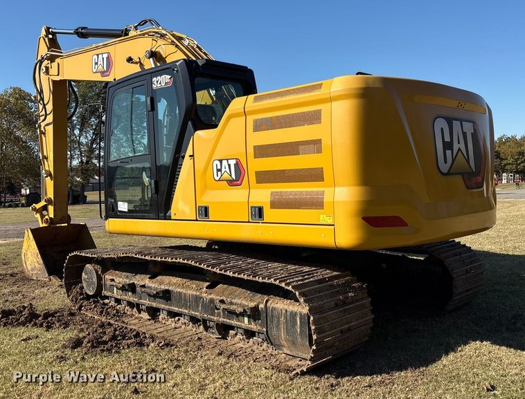 image for item DJ7947 2023 Caterpillar 320GC excavator