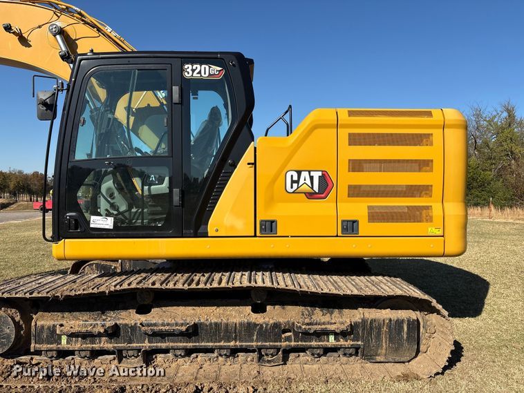 image for item DJ7947 2023 Caterpillar 320GC excavator
