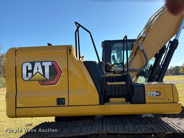 image for item DJ7947 2023 Caterpillar 320GC excavator
