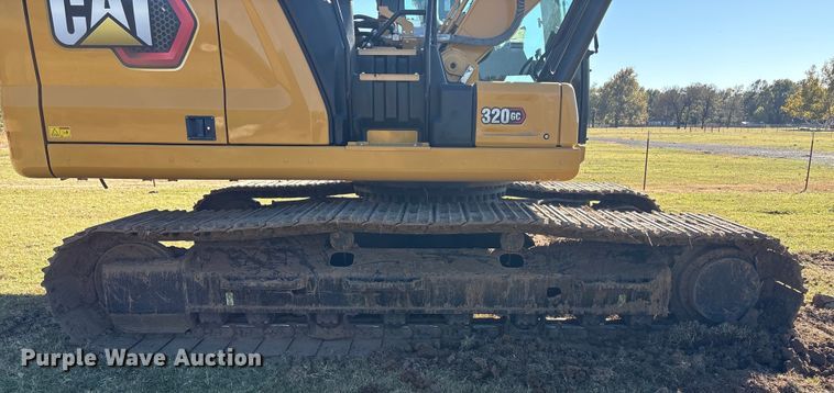 image for item DJ7947 2023 Caterpillar 320GC excavator