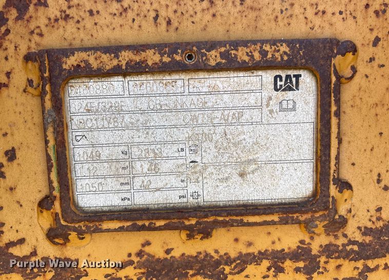 image for item DJ7958 Caterpillar excavator bucket