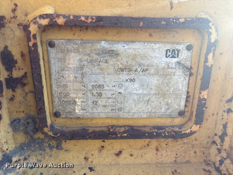 image for item DJ7961 Caterpillar excavator bucket