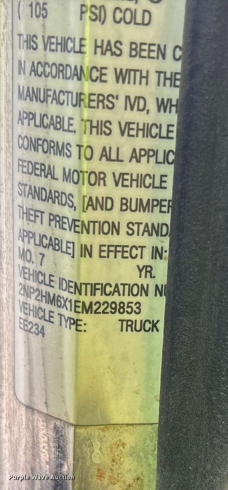 image for item DK0043 2014 Peterbilt 337 utility / service truck