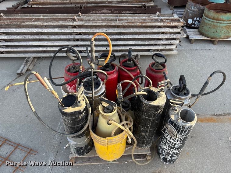 image for item DK0067 Concrete forms, stakes and sprayers