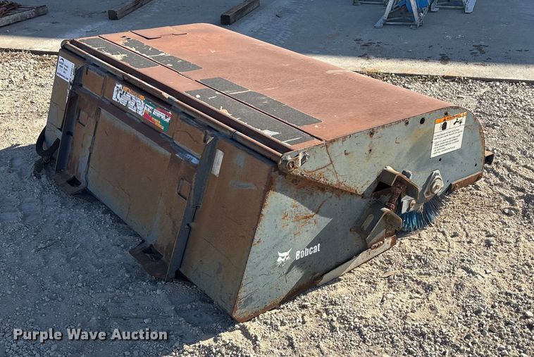 image for item DK0071 Bobcat Sweeper 72 skid steer sweeper