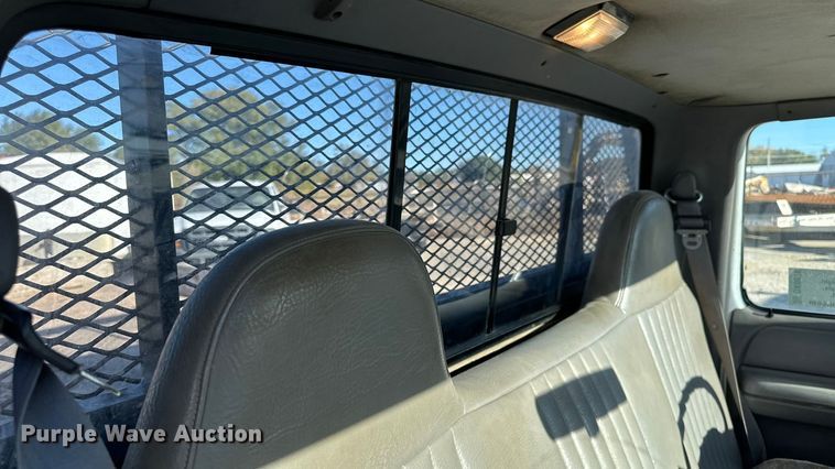 image for item DK0076 1997 Ford F-Super Duty flatbed truck