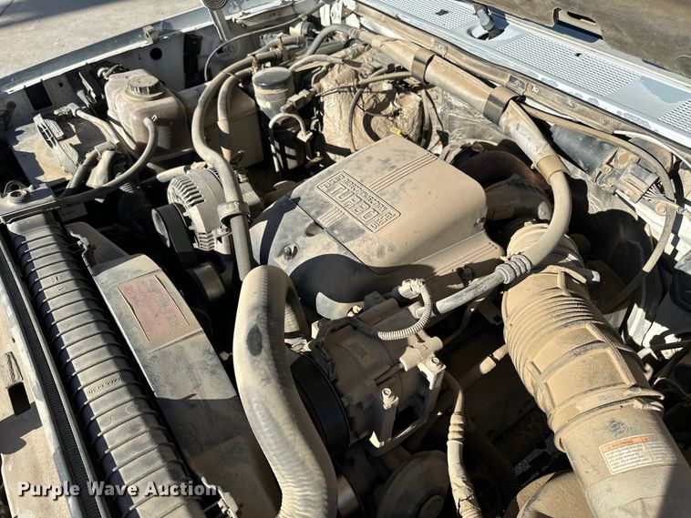 image for item DK0076 1997 Ford F-Super Duty flatbed truck