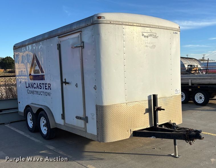 image for item DK0081 2007 Doolittle enclosed cargo trailer