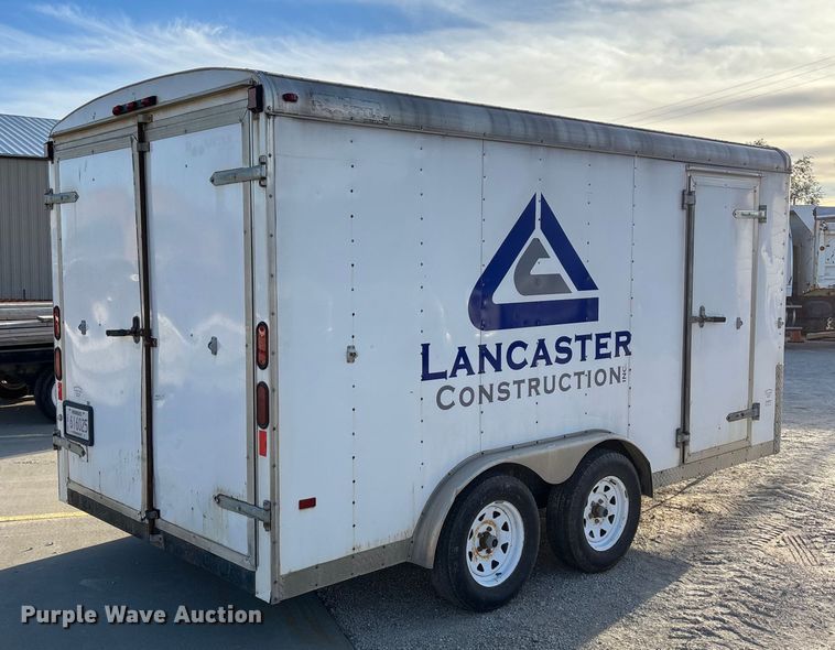 image for item DK0081 2007 Doolittle enclosed cargo trailer