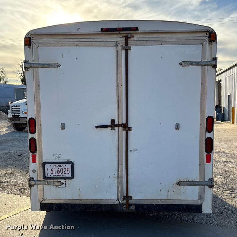 image for item DK0081 2007 Doolittle enclosed cargo trailer