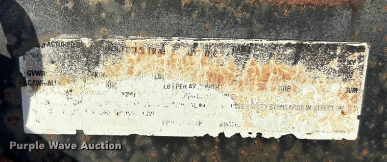 image for item DK0081 2007 Doolittle enclosed cargo trailer