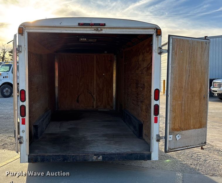 image for item DK0081 2007 Doolittle enclosed cargo trailer