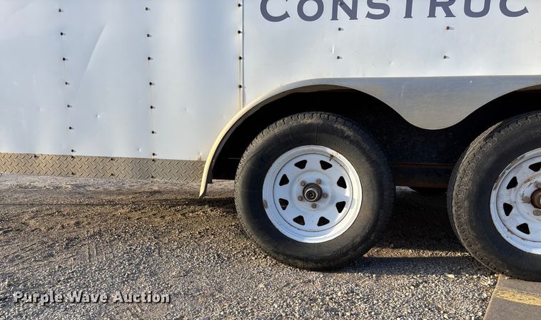 image for item DK0081 2007 Doolittle enclosed cargo trailer