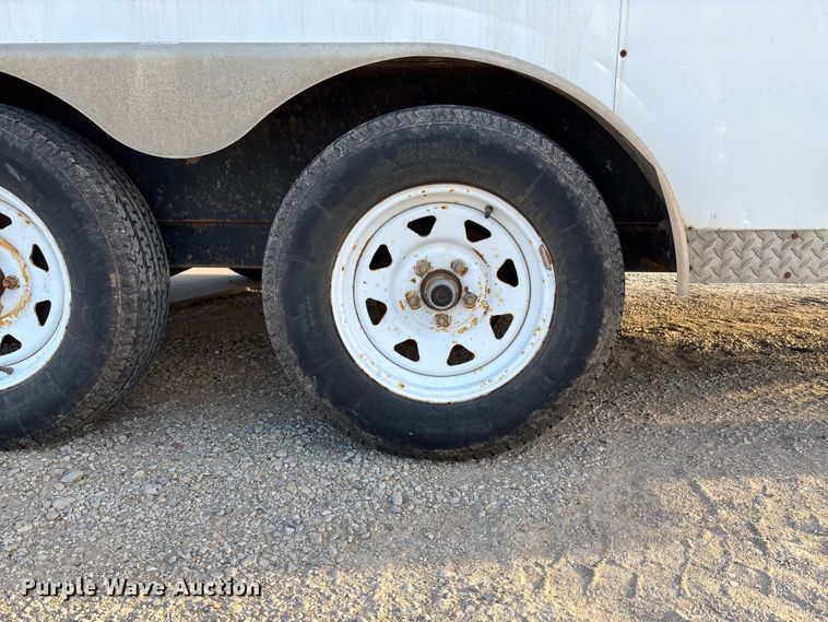 image for item DK0081 2007 Doolittle enclosed cargo trailer