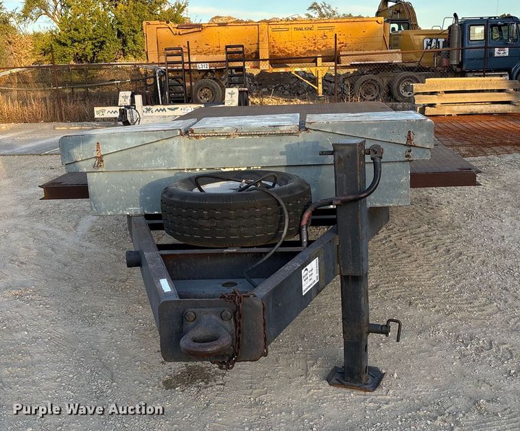 image for item DK0085 1973 Jant flatbed trailer