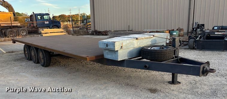 image for item DK0085 1973 Jant flatbed trailer