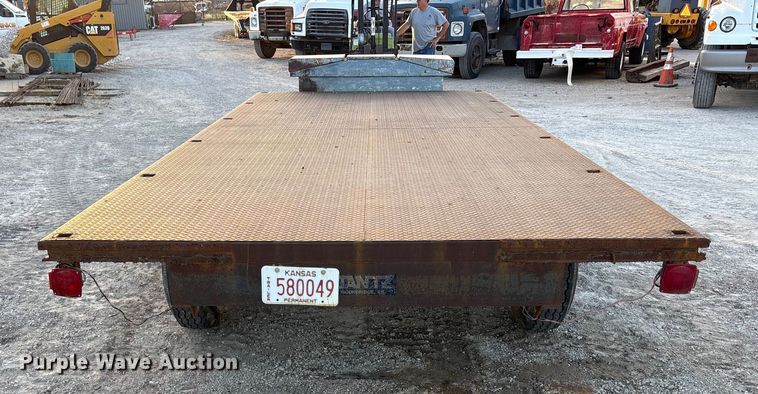 image for item DK0085 1973 Jant flatbed trailer