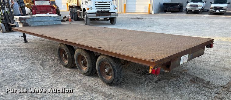 image for item DK0085 1973 Jant flatbed trailer