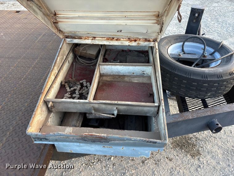 image for item DK0085 1973 Jant flatbed trailer