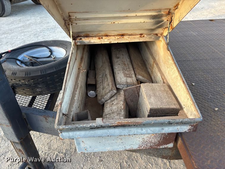 image for item DK0085 1973 Jant flatbed trailer