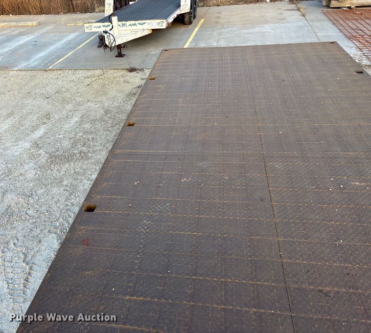 image for item DK0085 1973 Jant flatbed trailer