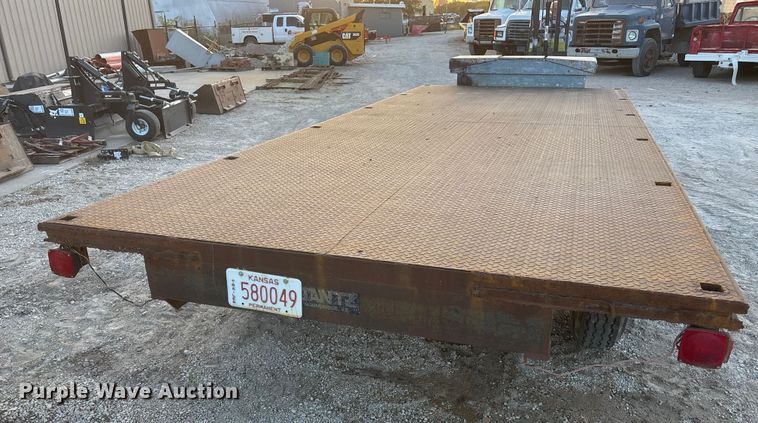 image for item DK0085 1973 Jant flatbed trailer