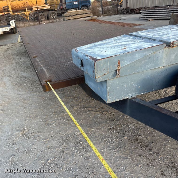 image for item DK0085 1973 Jant flatbed trailer