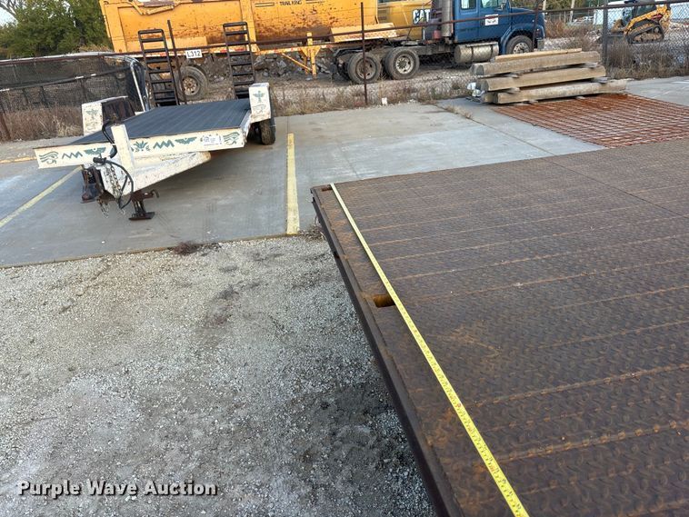 image for item DK0085 1973 Jant flatbed trailer