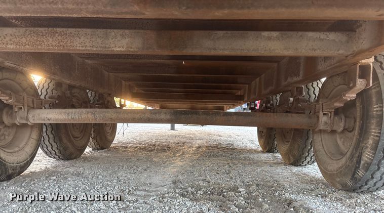 image for item DK0085 1973 Jant flatbed trailer