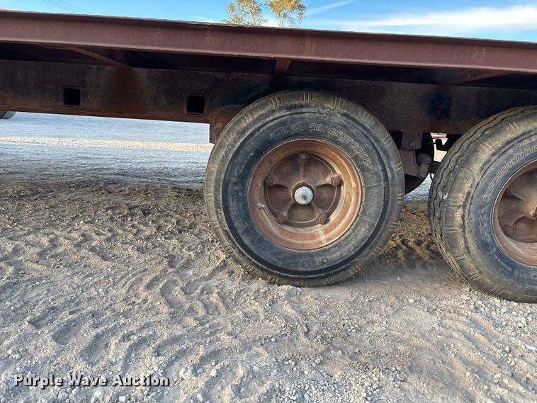 image for item DK0085 1973 Jant flatbed trailer