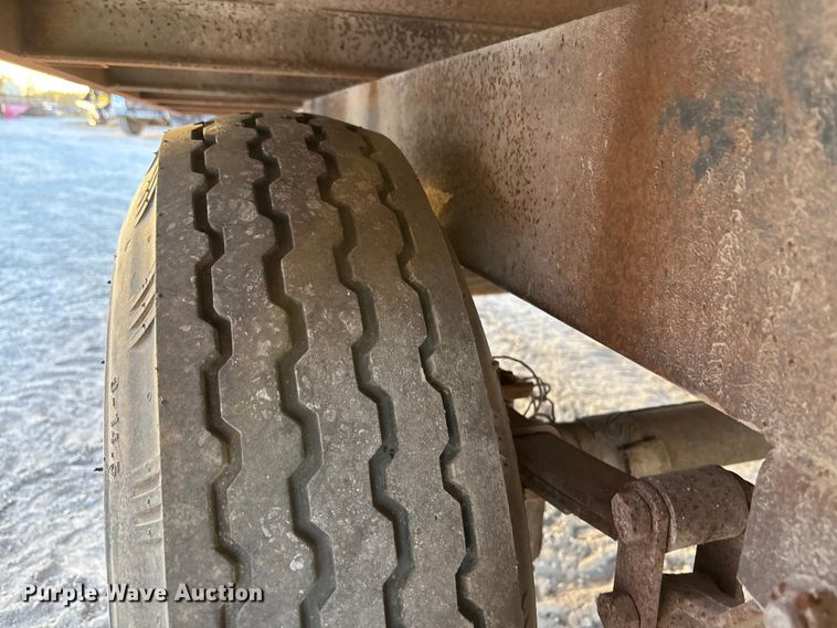 image for item DK0085 1973 Jant flatbed trailer