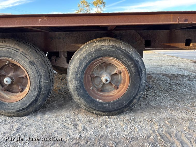 image for item DK0085 1973 Jant flatbed trailer