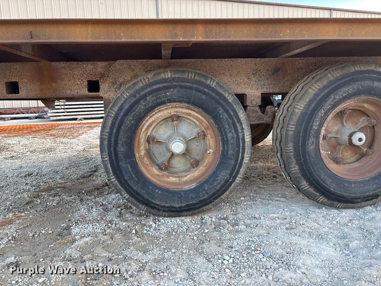 image for item DK0085 1973 Jant flatbed trailer