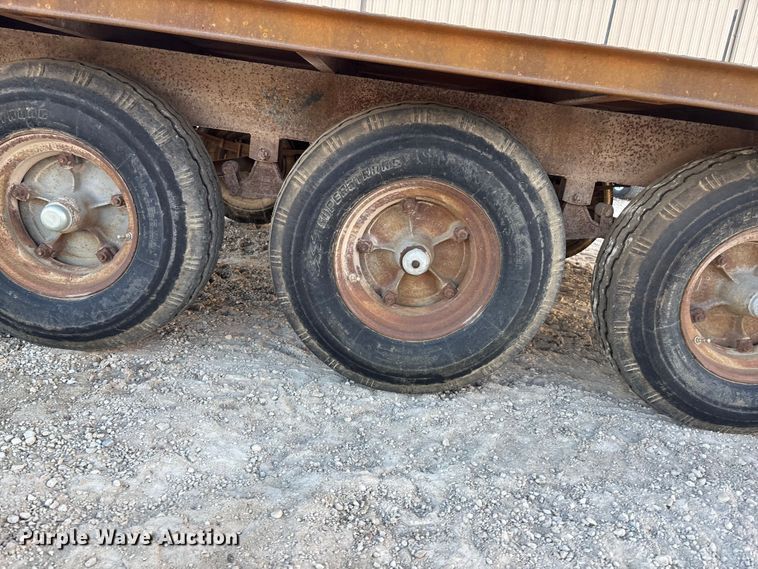 image for item DK0085 1973 Jant flatbed trailer