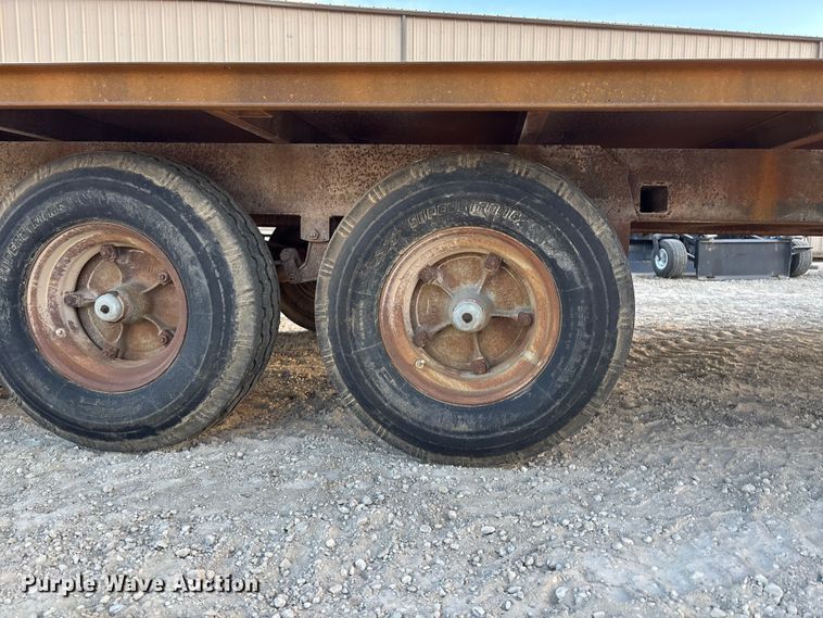 image for item DK0085 1973 Jant flatbed trailer