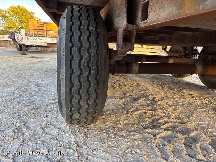 image for item DK0085 1973 Jant flatbed trailer