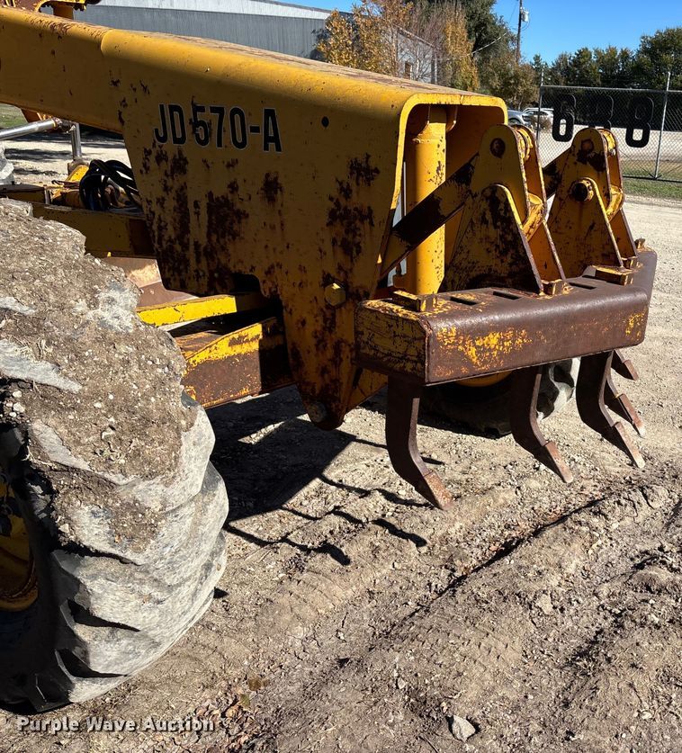 image for item DK0086 1973 John Deere 570A motor grader