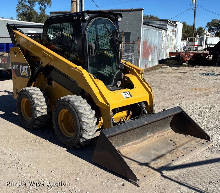 image for item DK0087 2013 Caterpillar 262D skid steer loader