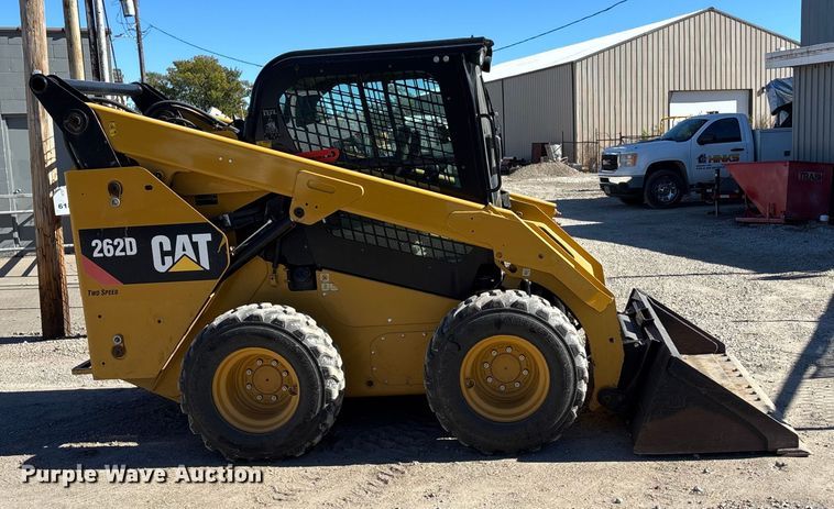 image for item DK0087 2013 Caterpillar 262D skid steer loader