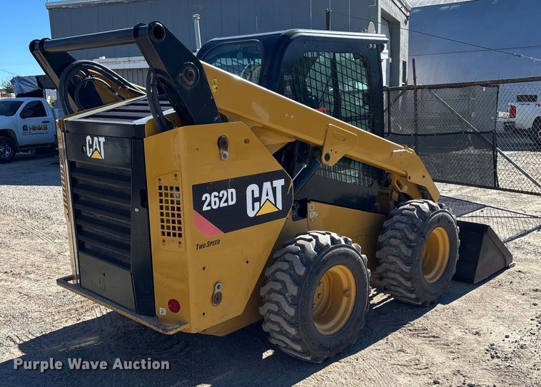 image for item DK0087 2013 Caterpillar 262D skid steer loader