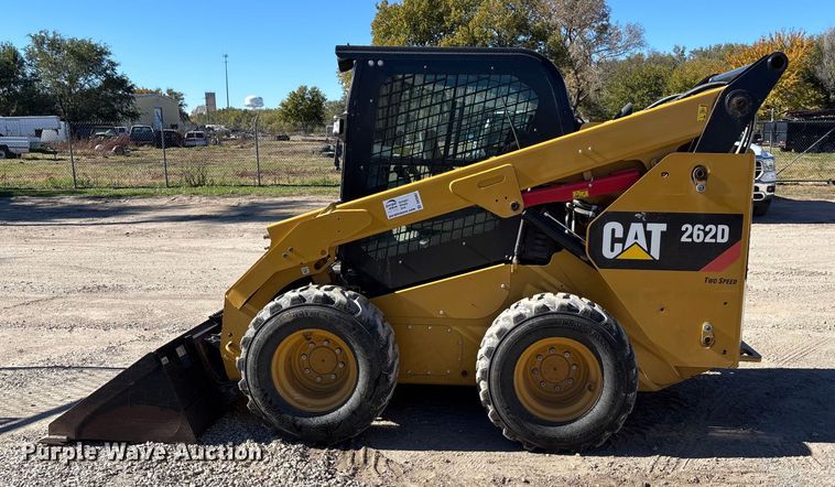 image for item DK0087 2013 Caterpillar 262D skid steer loader