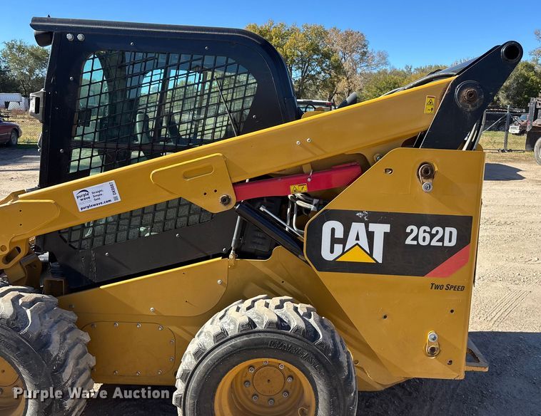 image for item DK0087 2013 Caterpillar 262D skid steer loader
