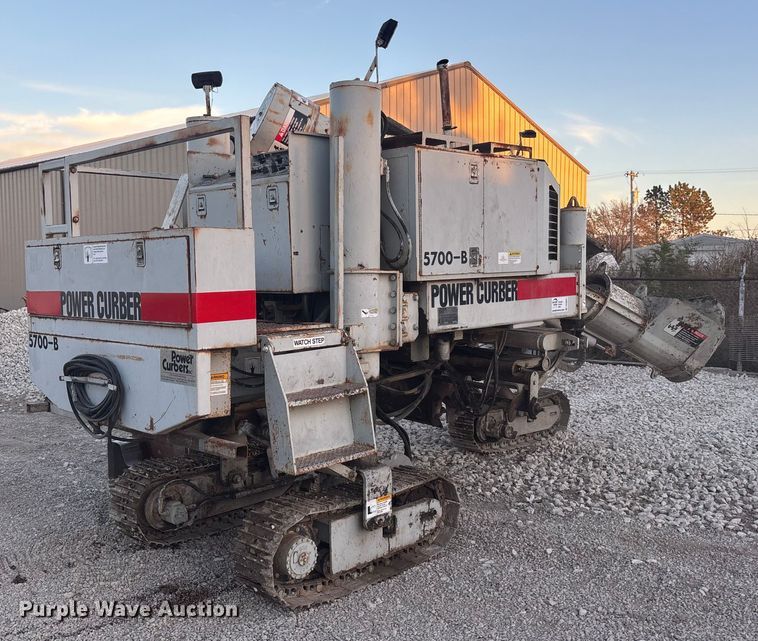 image for item DK0091 1996 Power Curbers 5700-B curb machine