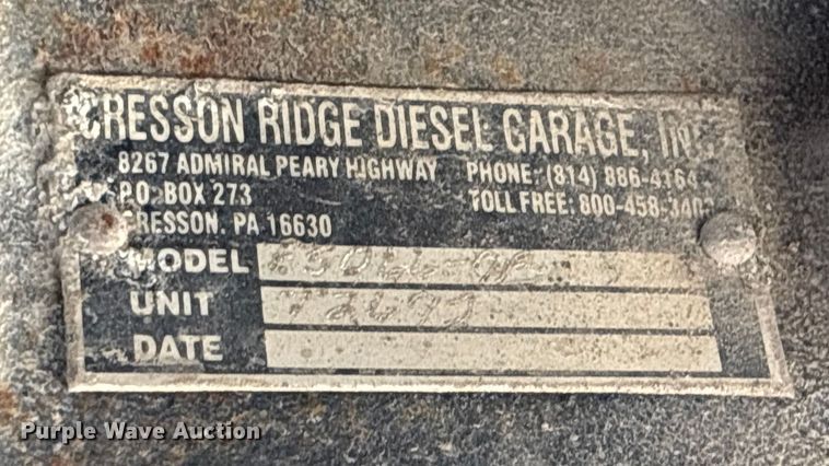 image for item DK0101 2006 Ford F750 utility / service truck