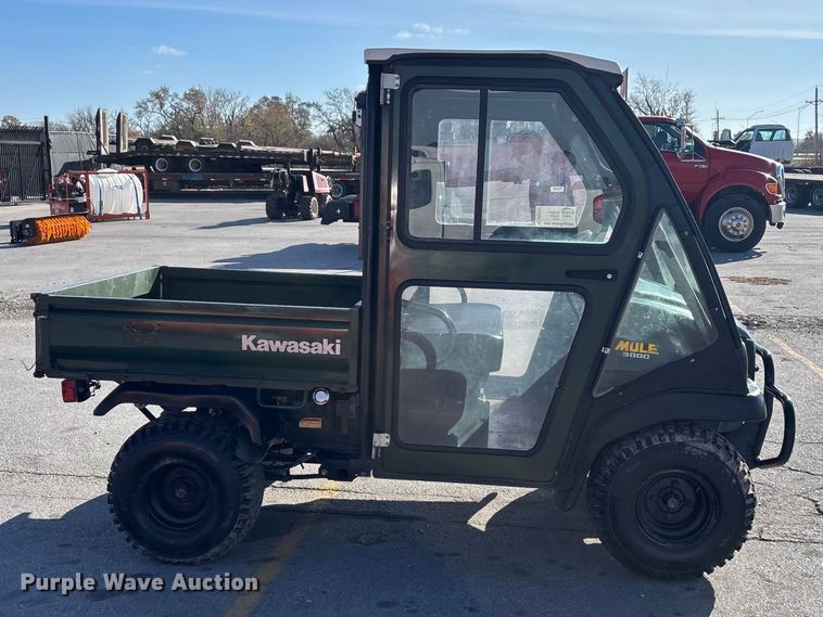 image for item DK0107 Kawasaki Mule 3000 utility vehicle