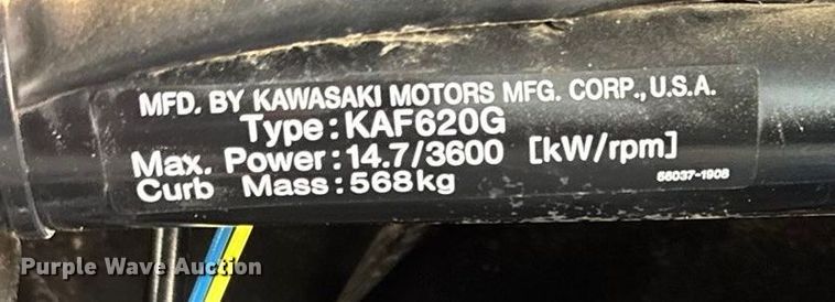 image for item DK0107 Kawasaki Mule 3000 utility vehicle