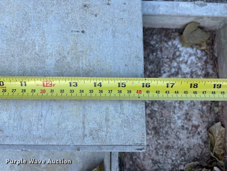 image for item DK0139 Approximately 150 aluminum PFI concrete forms