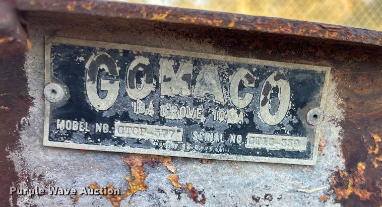 image for item DK0140 Gomaco  slip forms