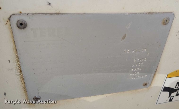 image for item DP5136 2002 Terex TX51-19 telehandler