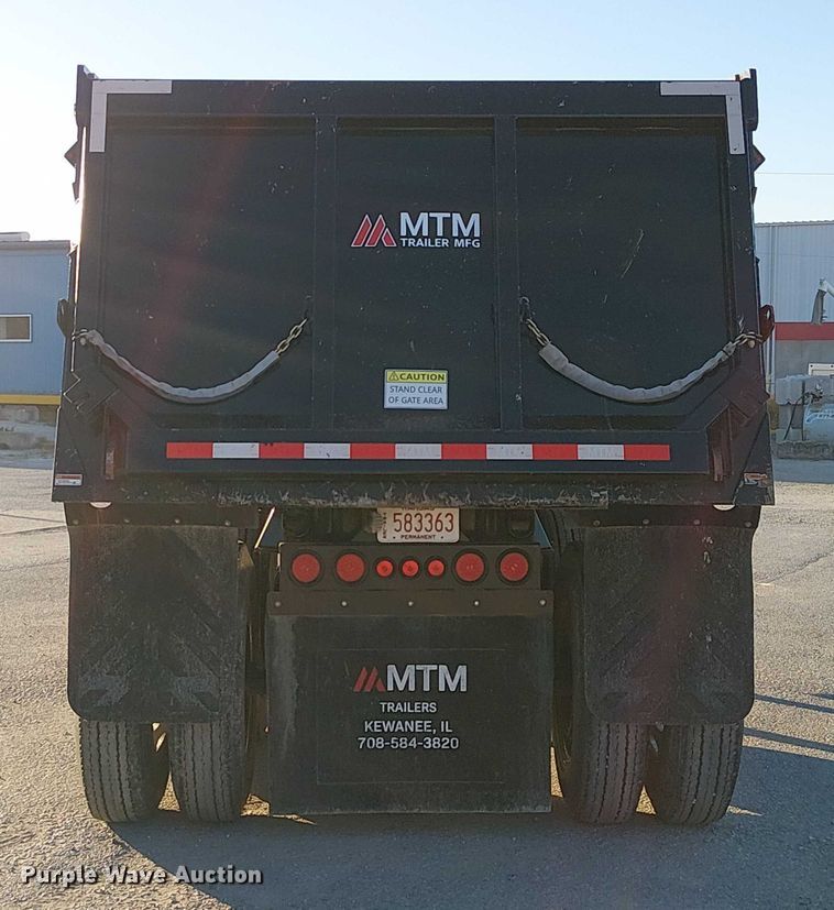 image for item DU3668 2023 MTM Midwest 26EL-QF-SP end dump trailer